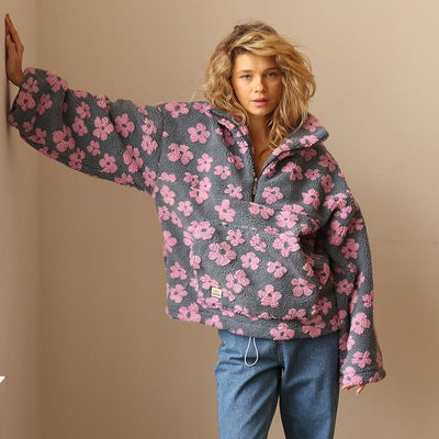 Susan | Sweater with floral print