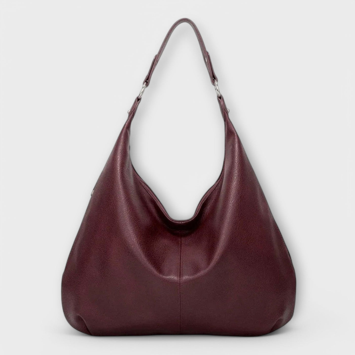 Hobo Bag Made of Synthetic Leather