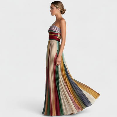 Flora - Colourful Sleeveless Dress